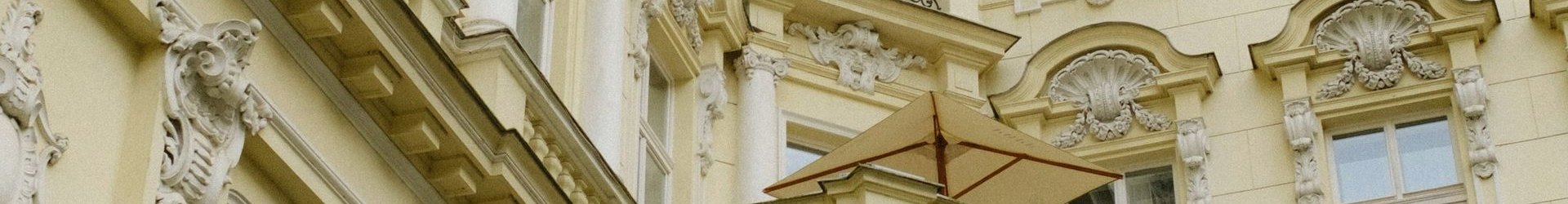 A classical European hotel facade